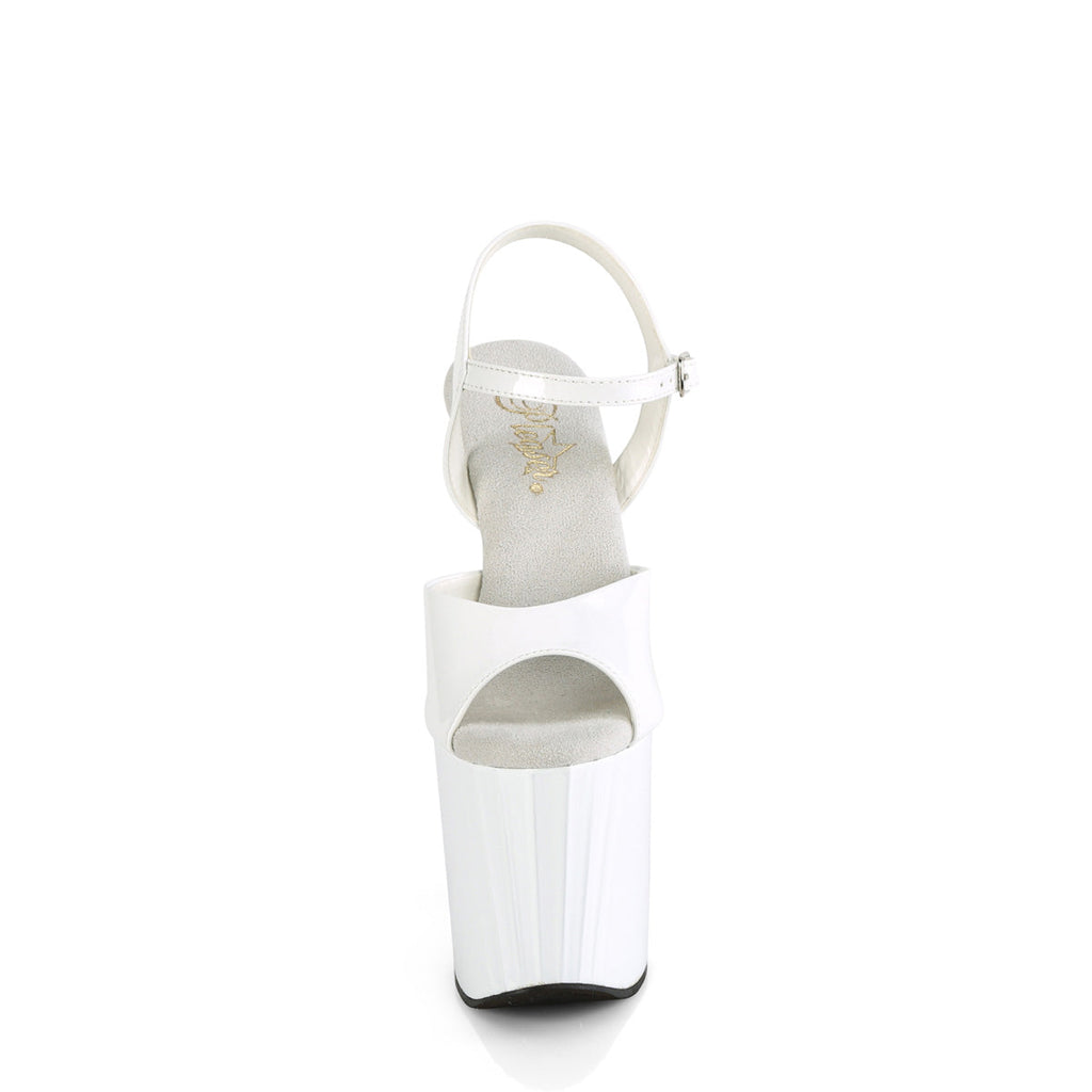 Pleaser   ENCHANT-709 Wht Pat/Wht