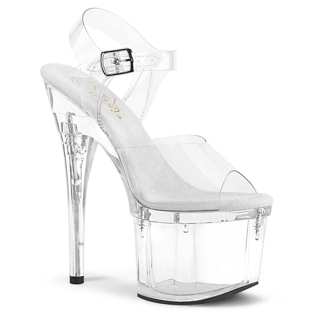Pleaser Womens Sandals ESTEEM-708 Clr/Clr