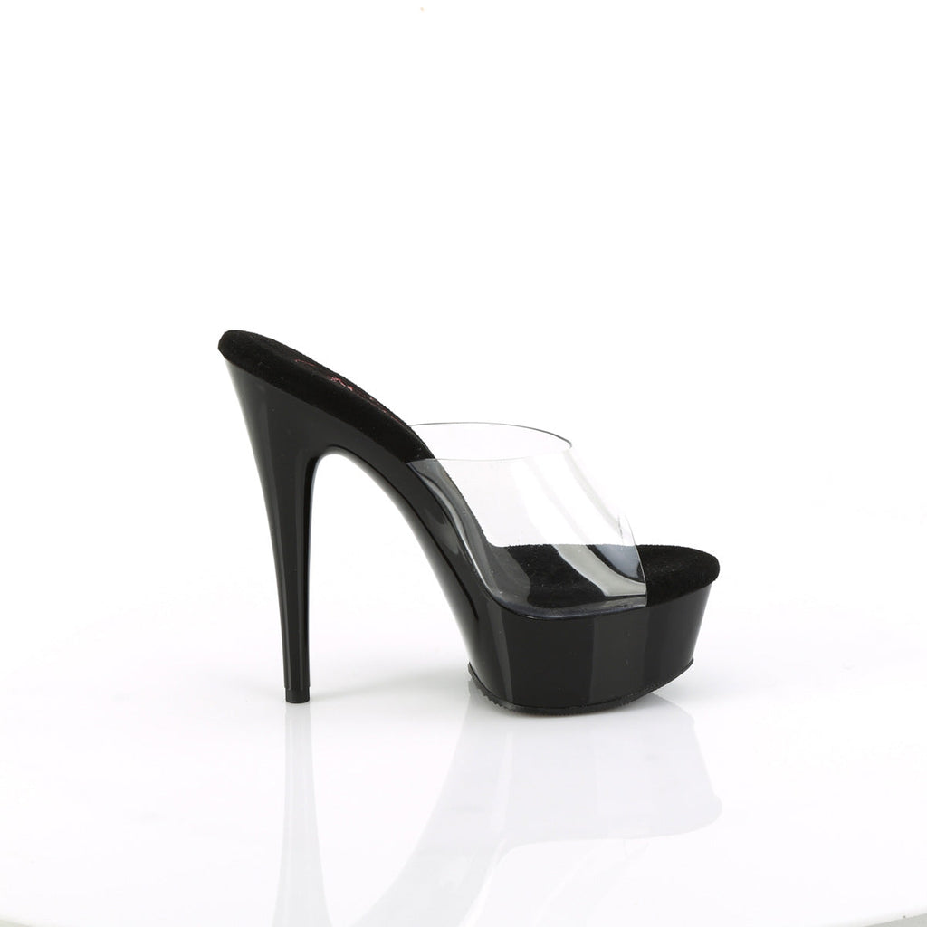 Pleaser   EXCITE-601 Clr/Blk