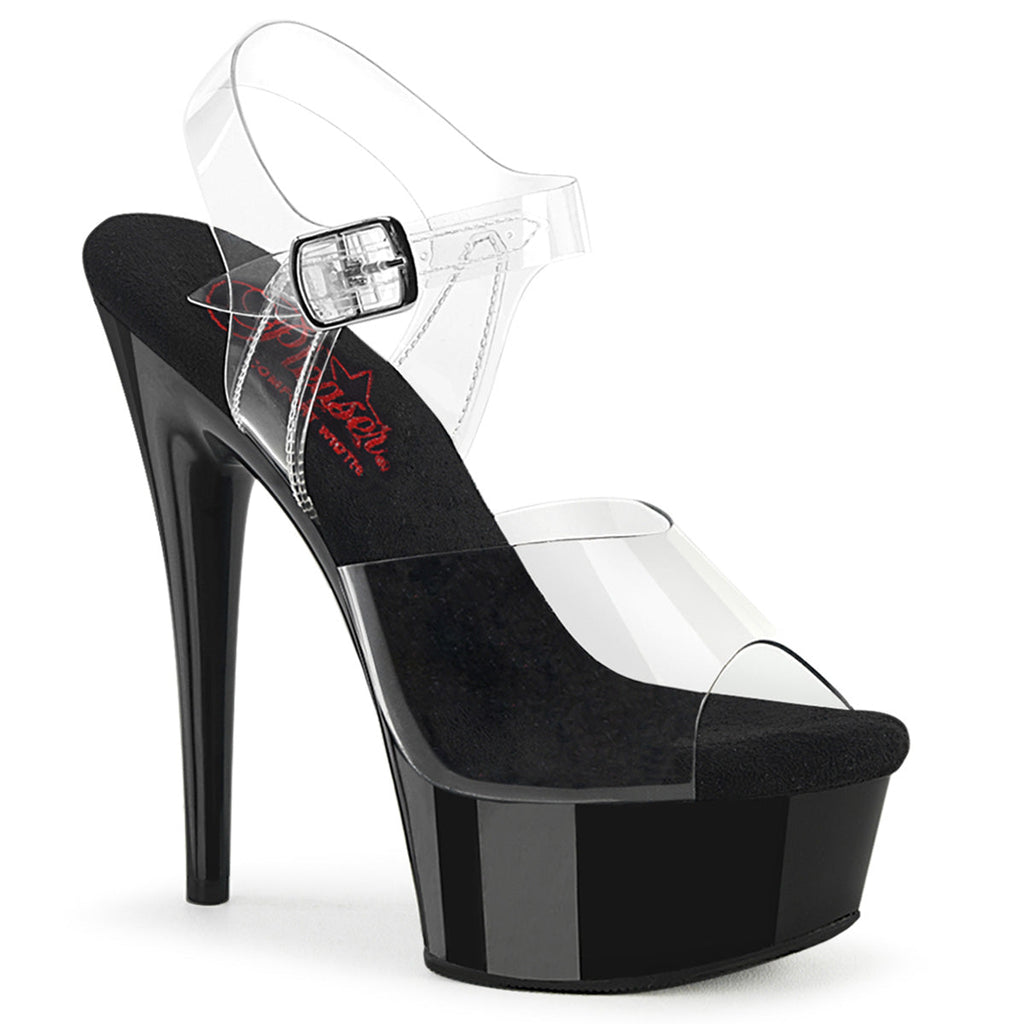 Pleaser   EXCITE-608 Clr/Blk