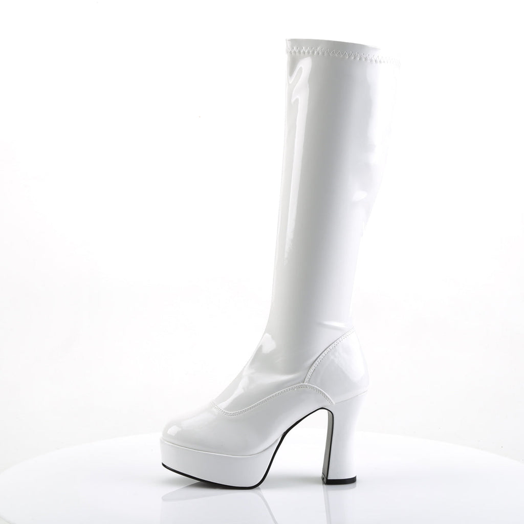 Funtasma Womens Boots EXOTICA-2000 Wht Str Pat