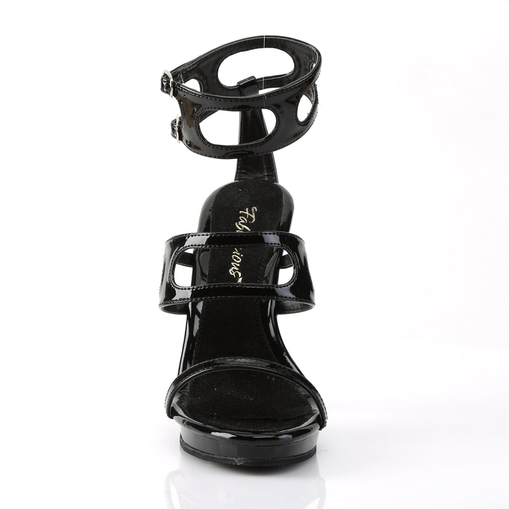 Fabulicious Womens Sandals FLAIR-458 Blk/Blk