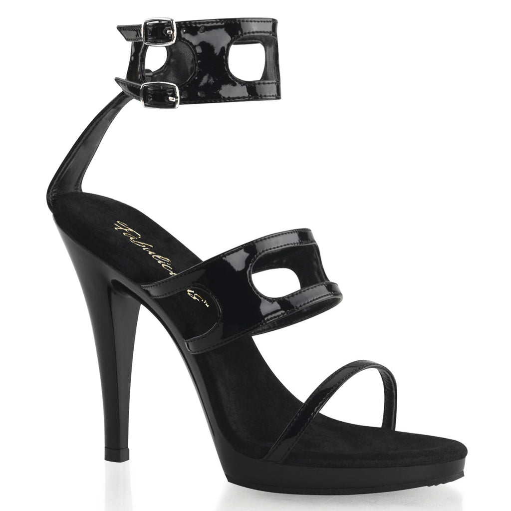 Fabulicious Womens Sandals FLAIR-458 Blk/Blk