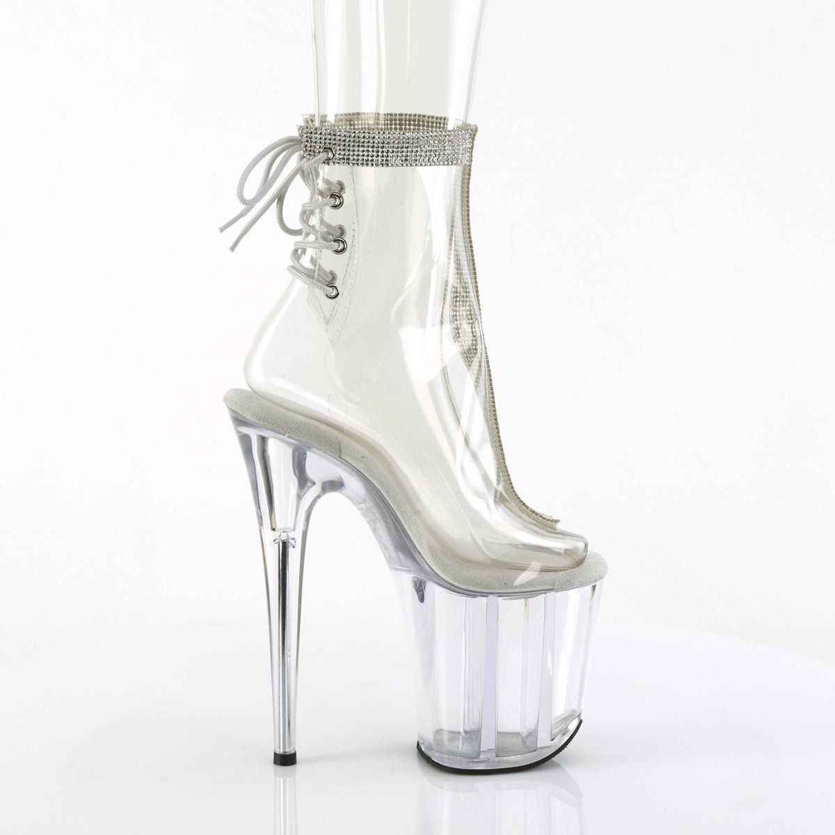 Pleaser   FLAMINGO-1018C-2RS Clr-RS/Clr