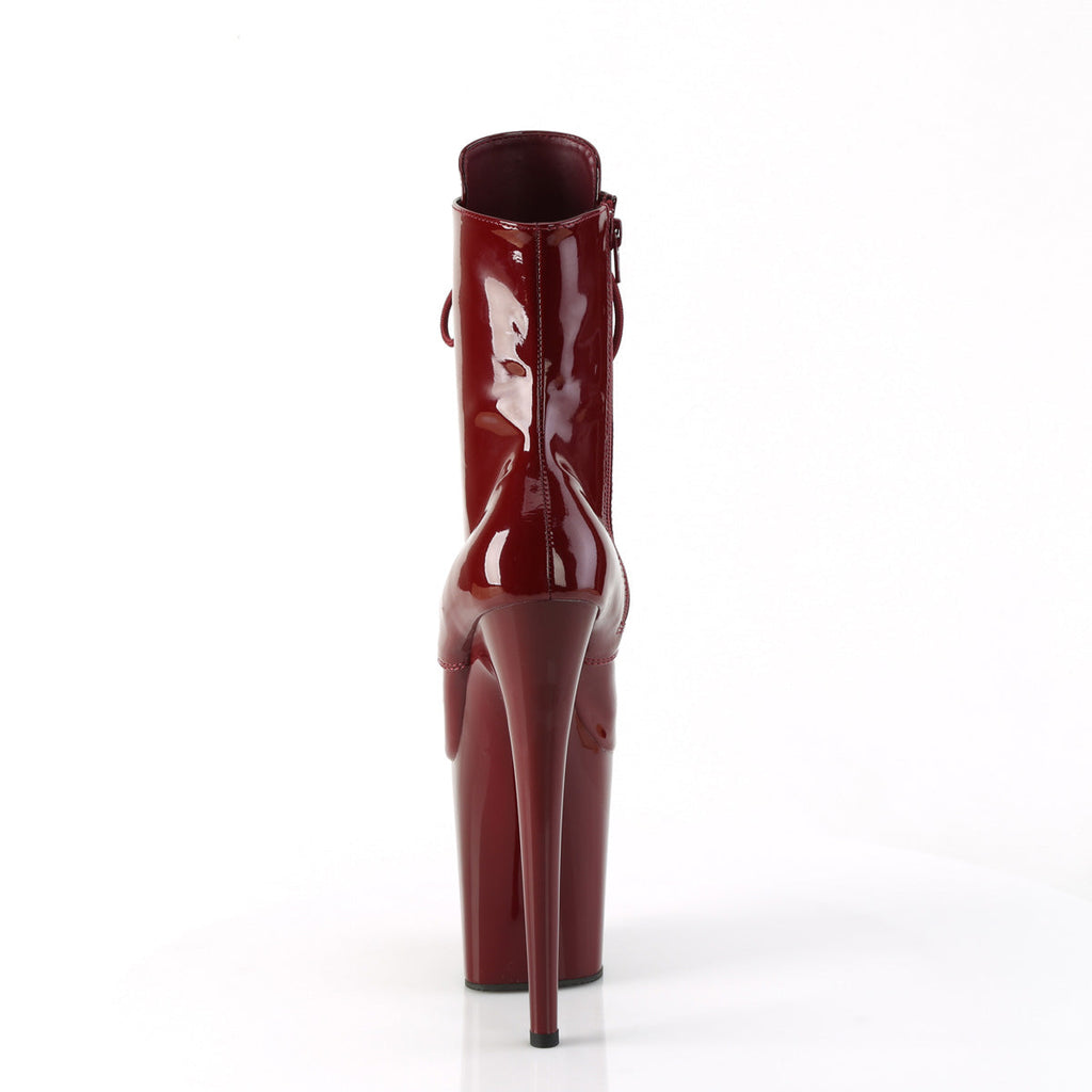 Pleaser   FLAMINGO-1020 Burgundy Pat/Burgundy