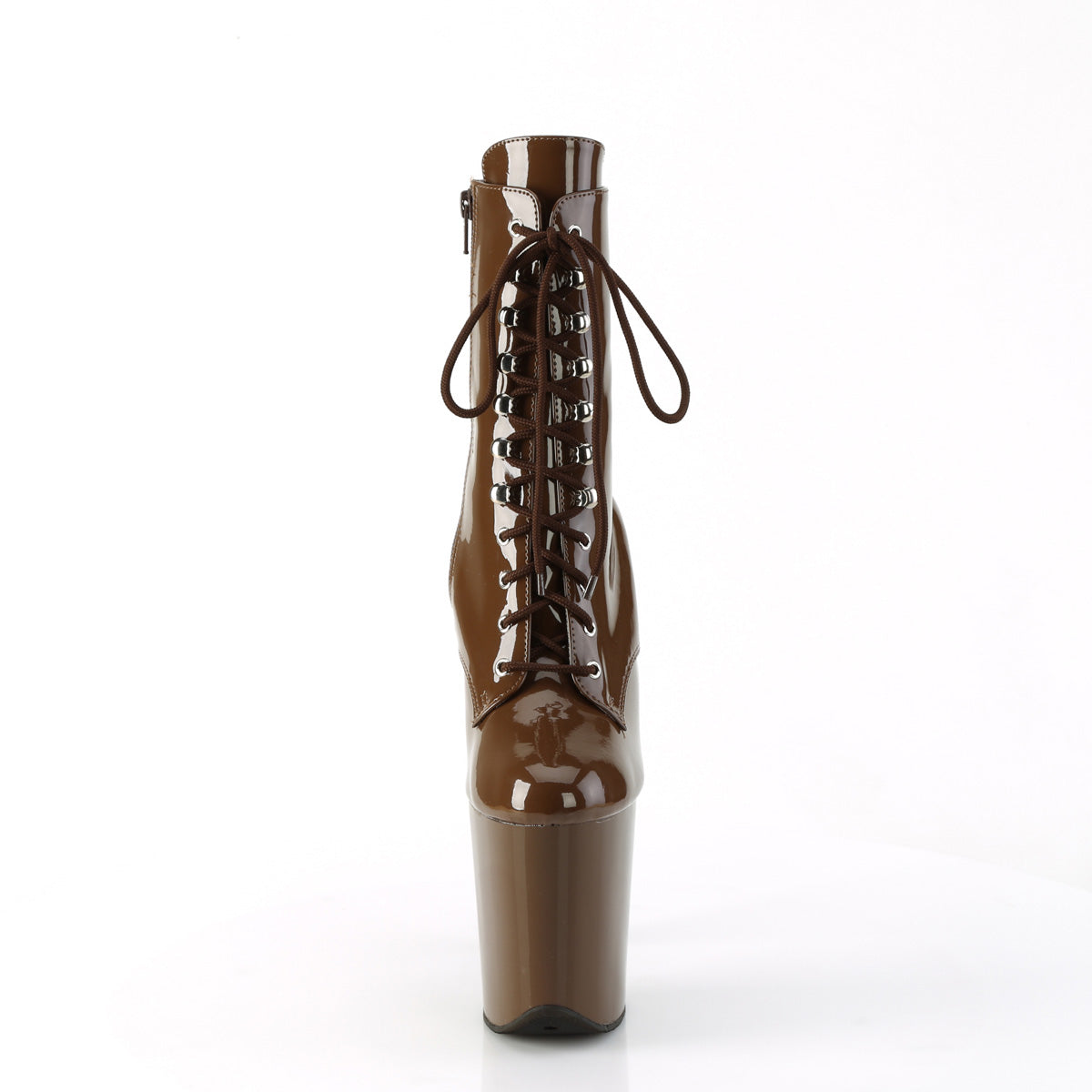 Pleaser   FLAMINGO-1020 Mocha Pat/Mocha