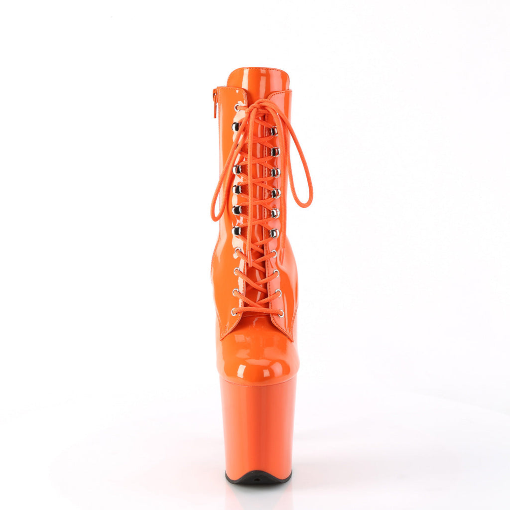 Pleaser   FLAMINGO-1020 Orange Pat/Orange