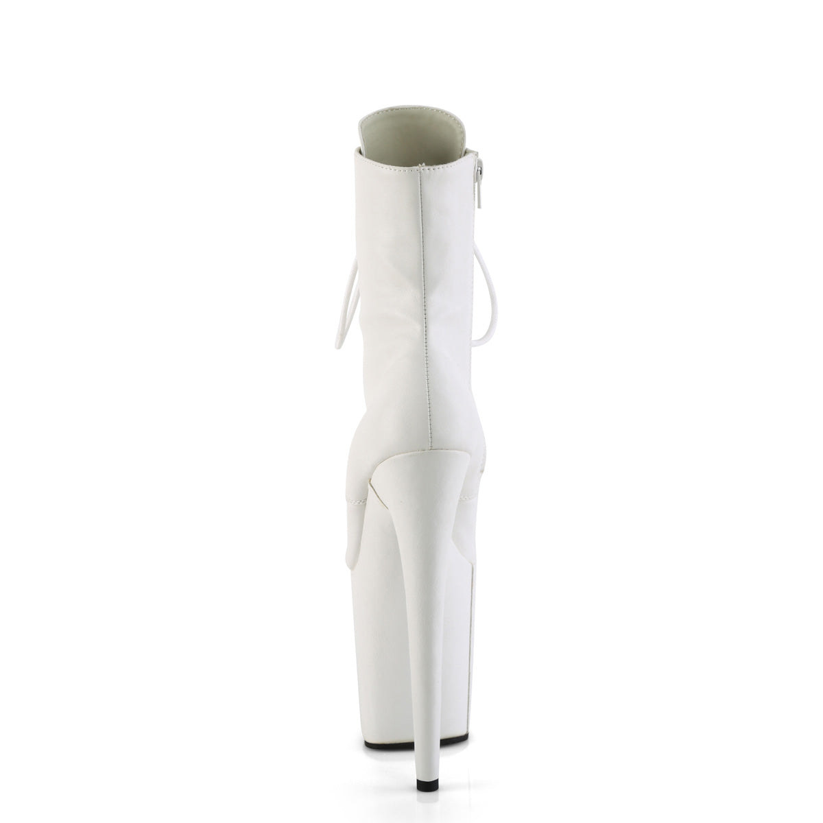 Pleaser   FLAMINGO-1020WR Wht Faux Leather/Wht Faux Leather