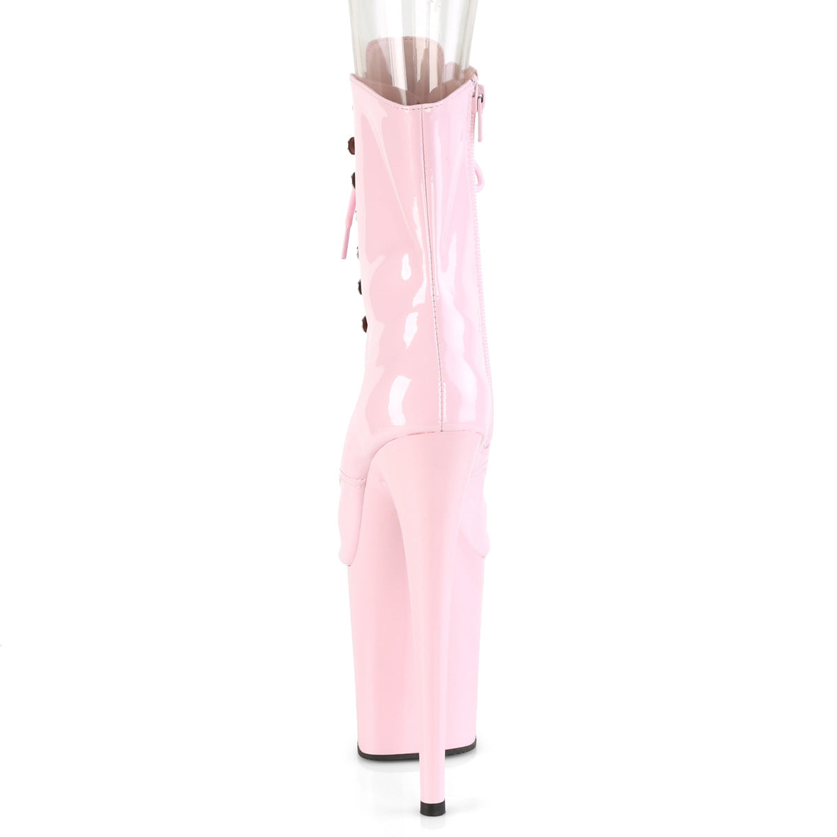 Pleaser Womens Ankle Boots FLAMINGO-1021 B. Pink Pat/B. Pink