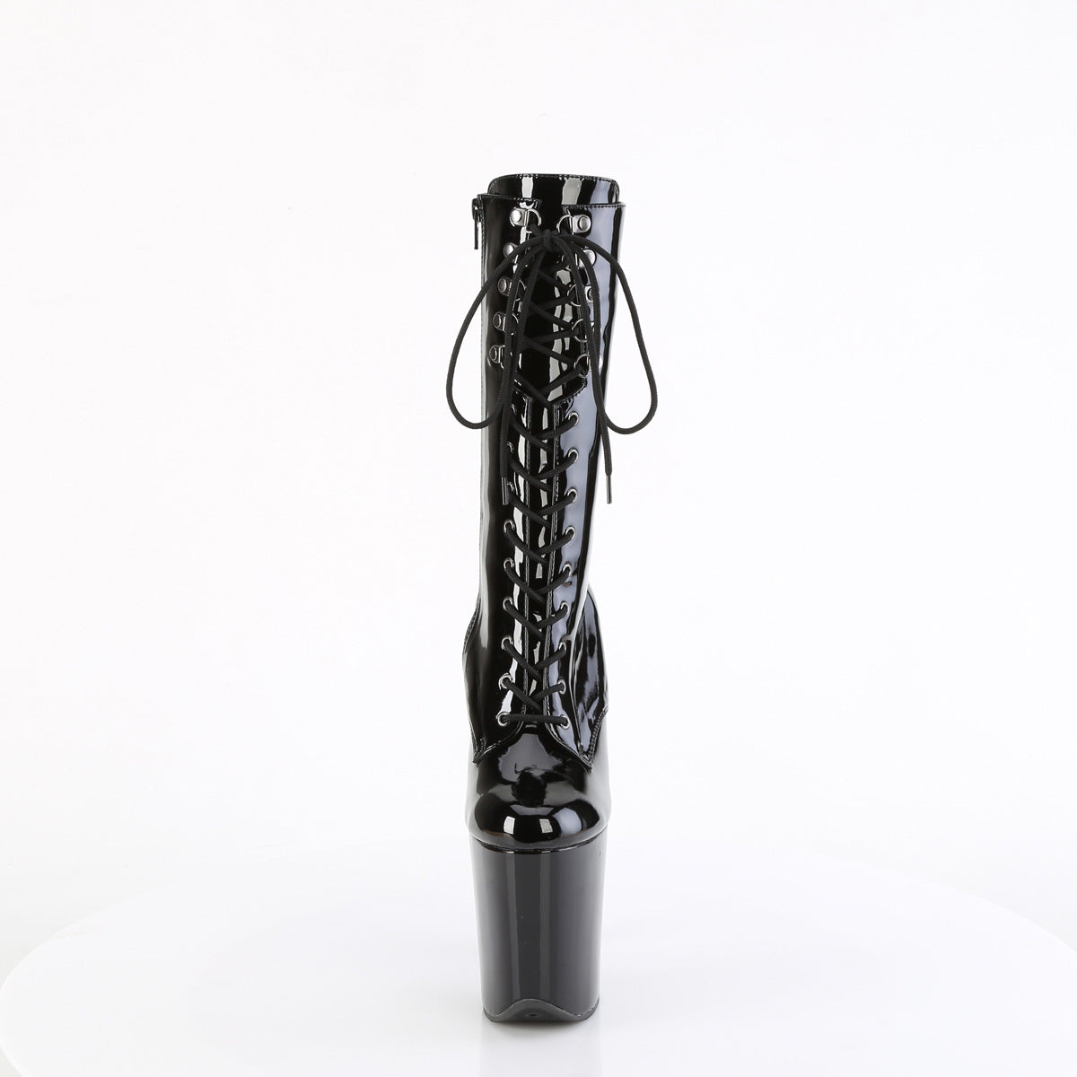 Pleaser   FLAMINGO-1054 Blk Pat/Blk