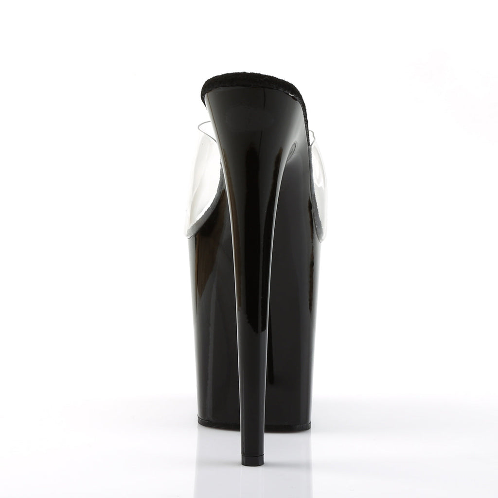 Pleaser Women's Platform Shoes FLAMINGO-801 Clr/Blk