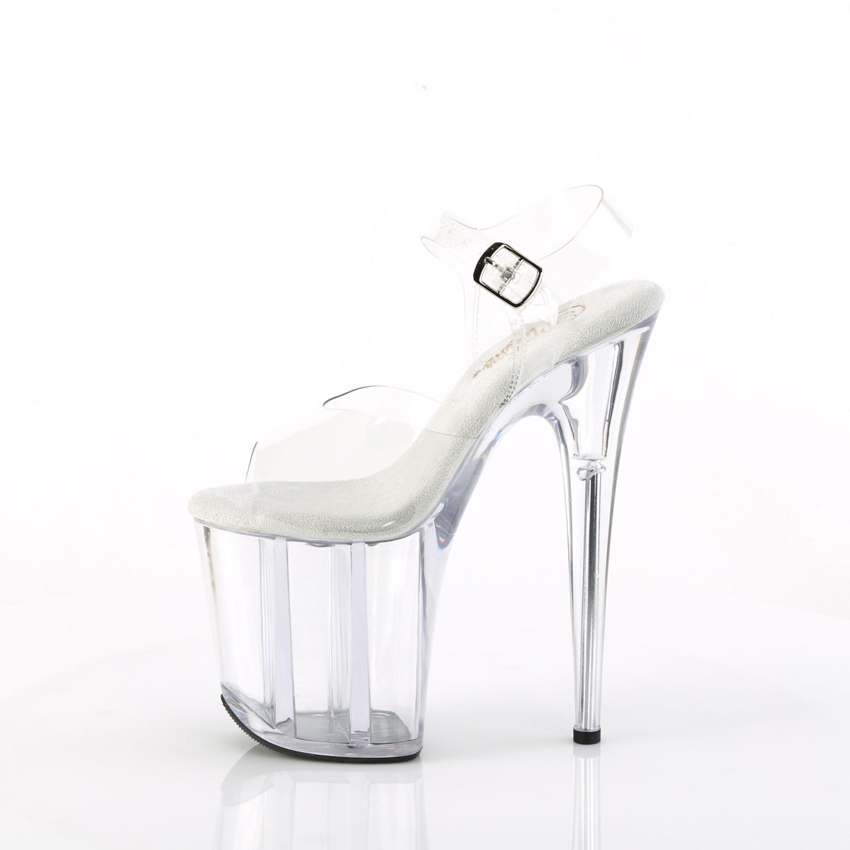 Pleaser Women's Platform Shoes FLAMINGO-808 Clr/Clr