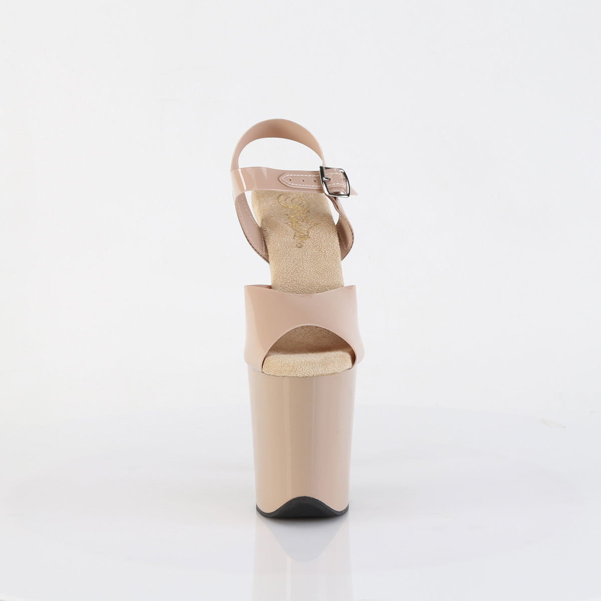 Pleaser Women's Platform Shoes FLAMINGO-808N Cream (Jelly-Like) TPU/Cream