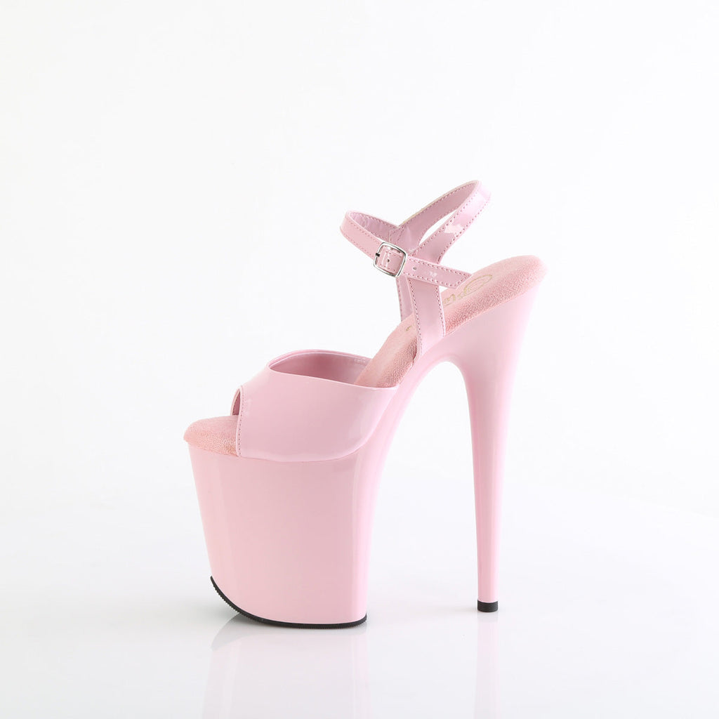 Pleaser Women's Platform Shoes FLAMINGO-809 B. Pink Pat/B. Pink