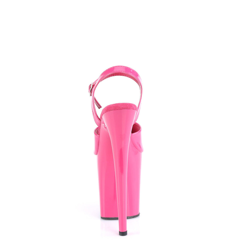 Pleaser  Sandals FLAMINGO-809 H. Pink Pat/H. Pink