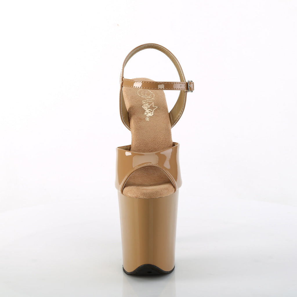 Pleaser  Sandals FLAMINGO-809 Toffee Pat/Toffee
