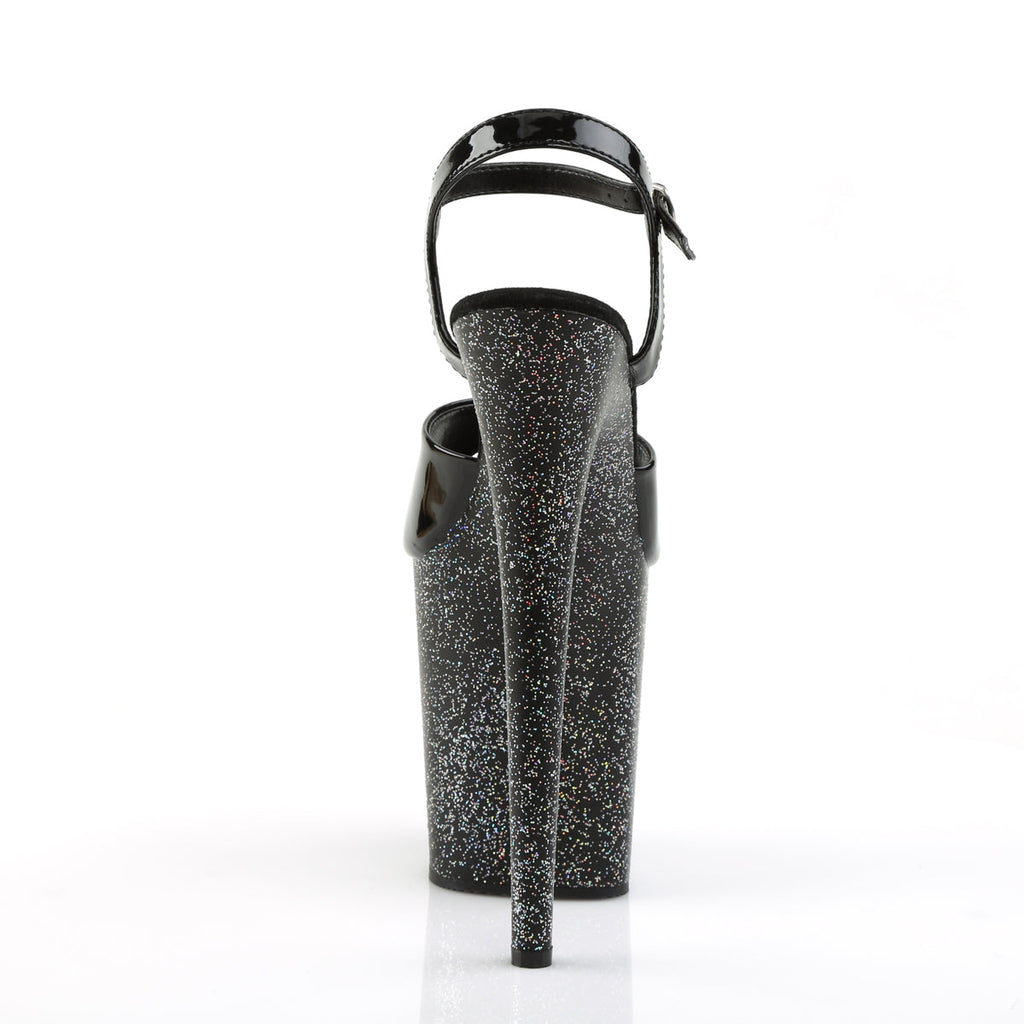 Pleaser Womens Sandals FLAMINGO-809MG Blk/Blk