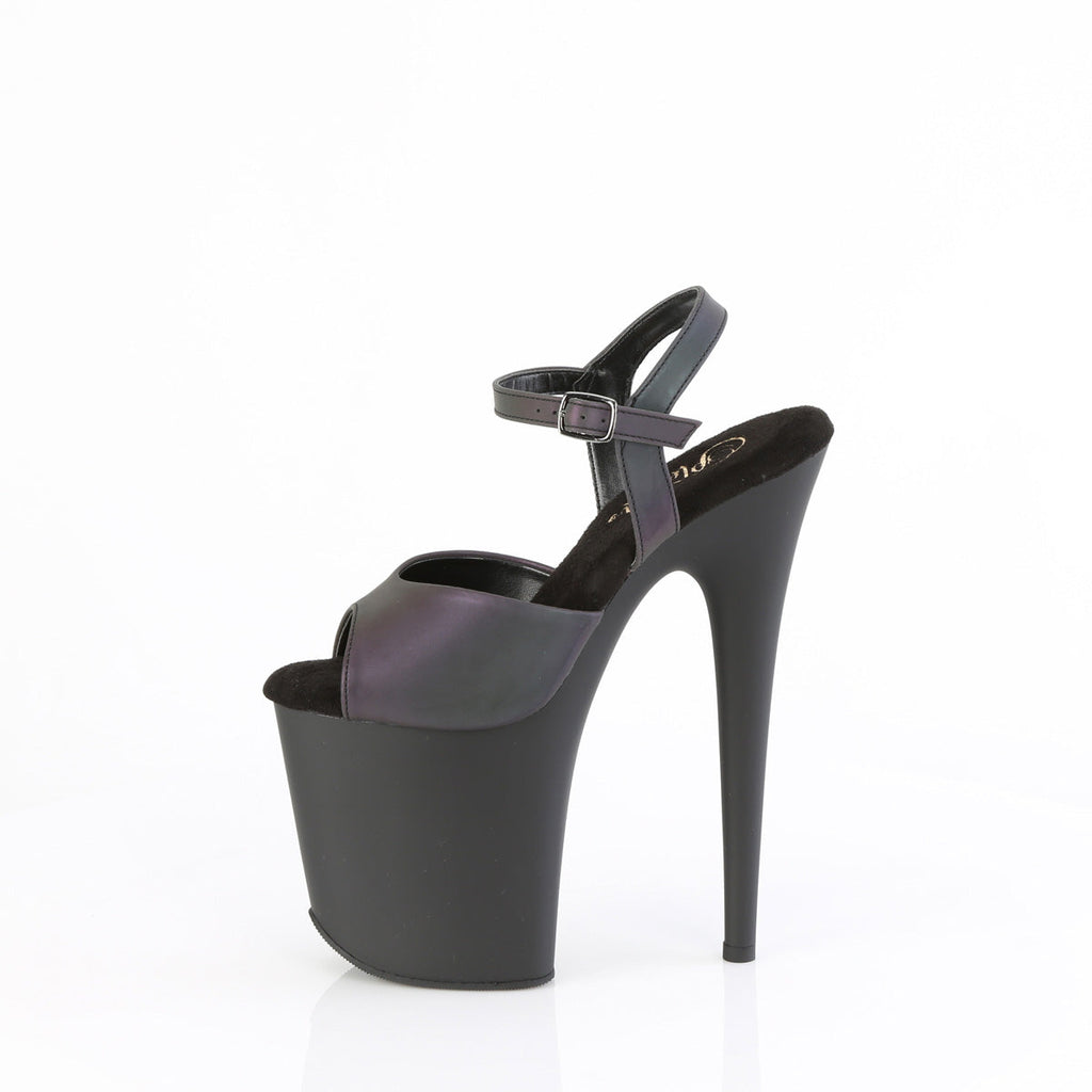 Pleaser   FLAMINGO-809REFL Green Multi Reflective/Blk Matte