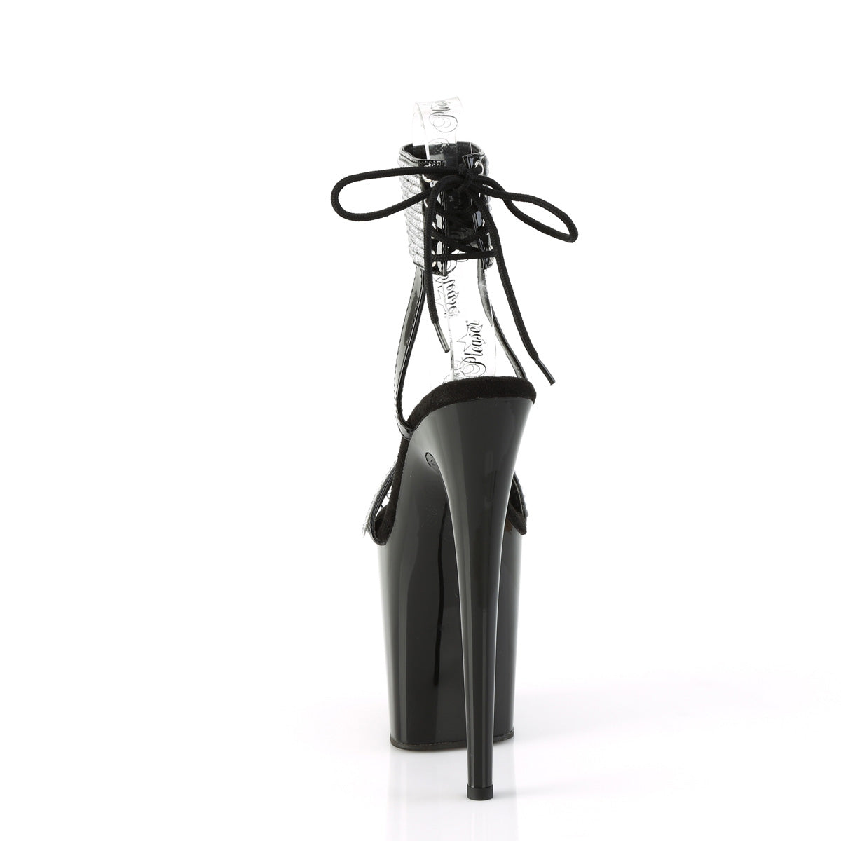 Pleaser   FLAMINGO-870 Blk Pat-RS/Blk