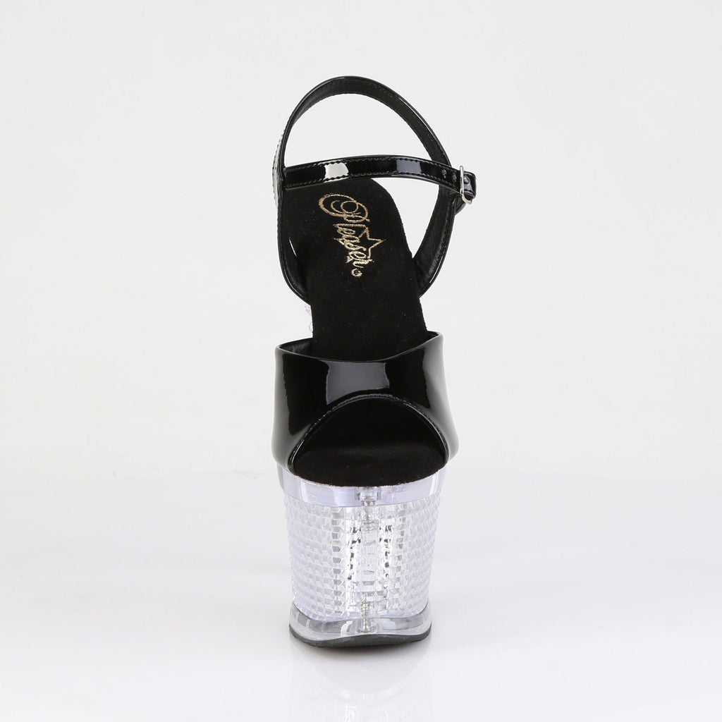 Pleaser Women's Platform Shoes FLASHDANCE-709SPEC Blk/Clr