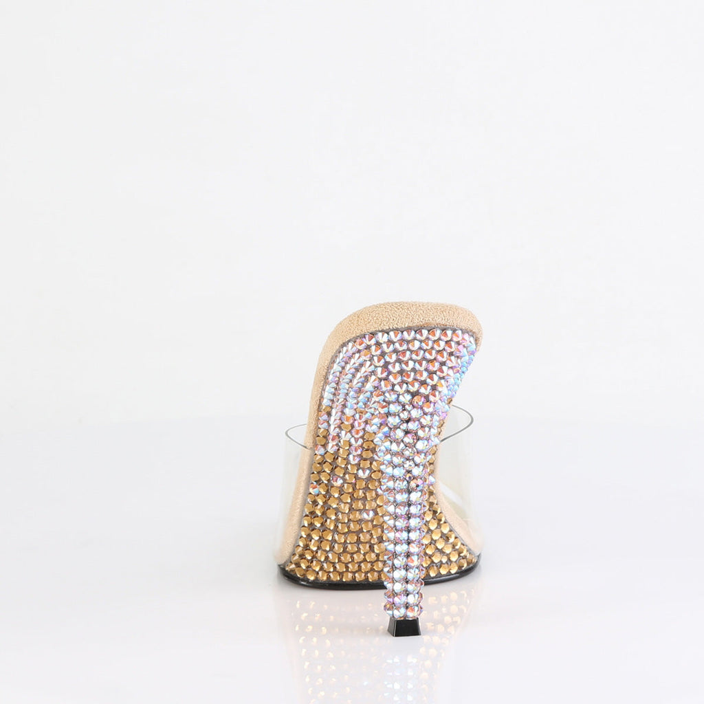 Fabulicious Women's Shoes GALA-01DMM Clr/Gold Multi RS