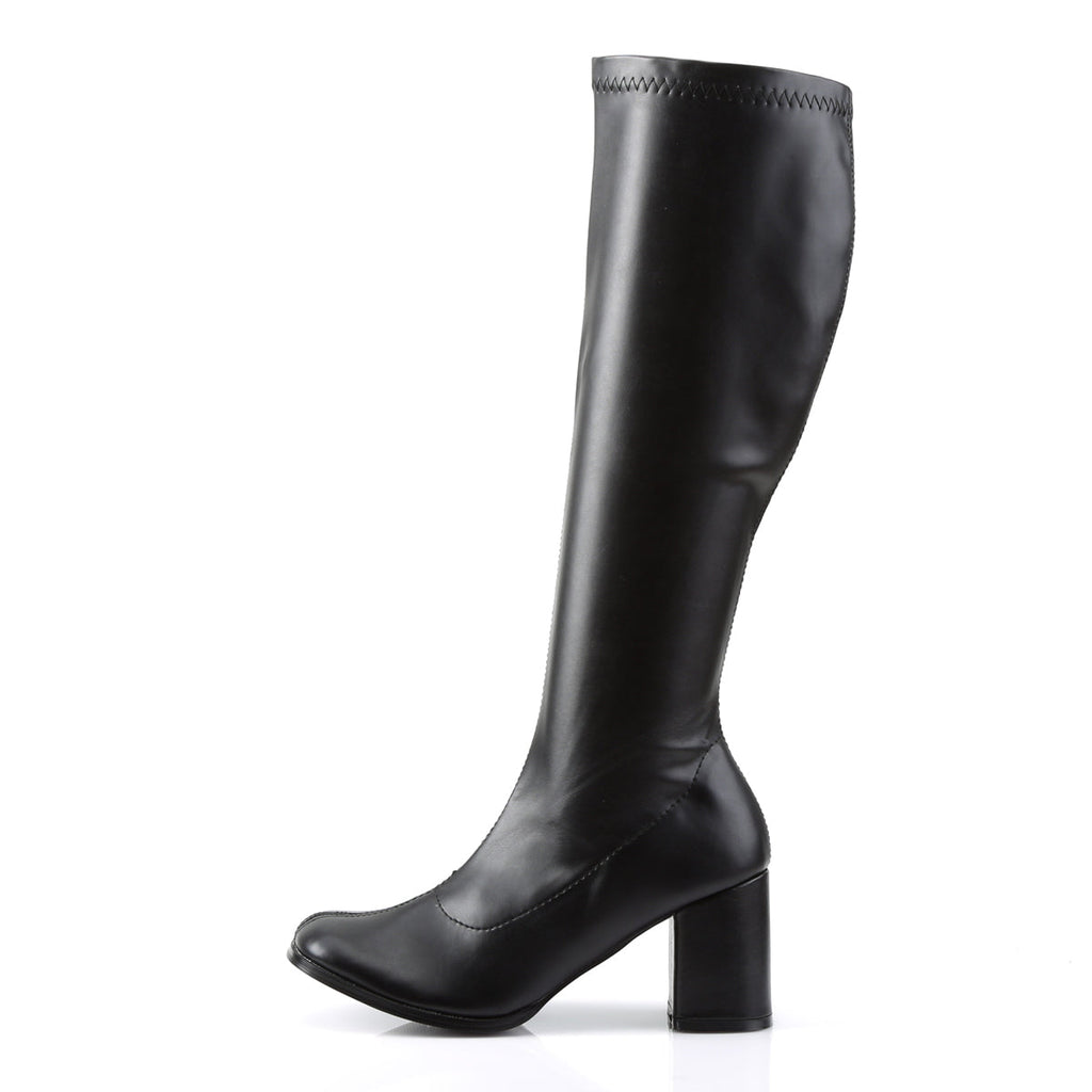 Funtasma Womens Boots GOGO-300 Blk Str Pu