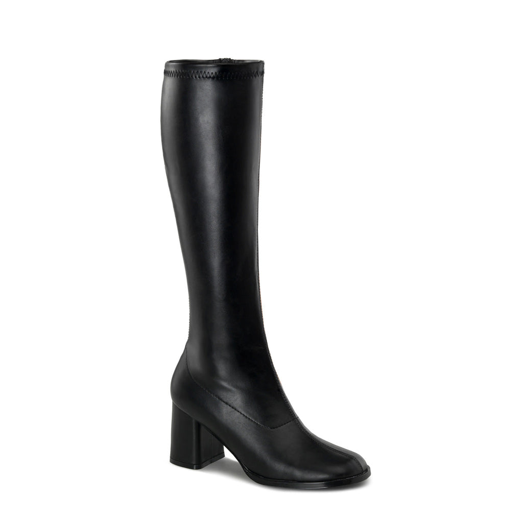 Funtasma Womens Boots GOGO-300 Blk Str Pu