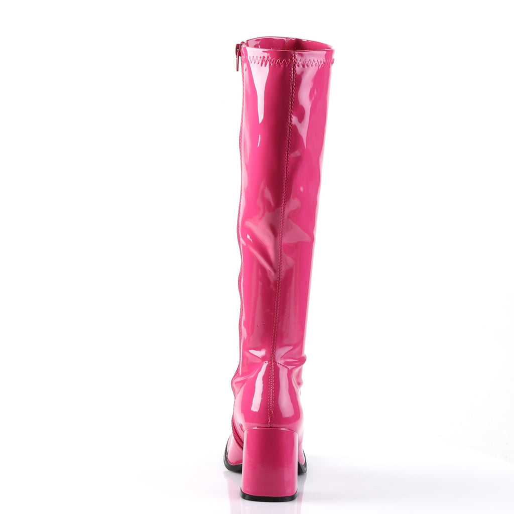 Funtasma Womens Boots GOGO-300 H. Pink Str Pat