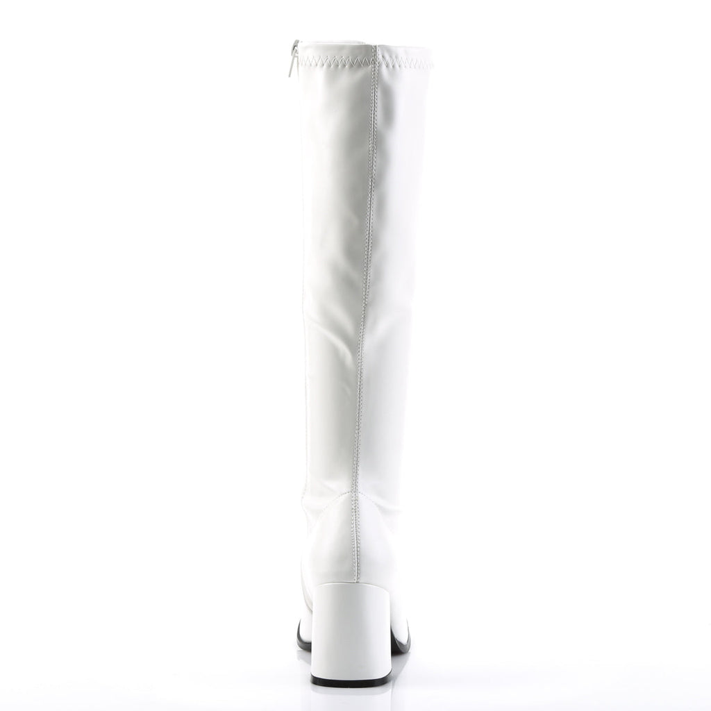 Funtasma Womens Boots GOGO-300 Wht Str Pu