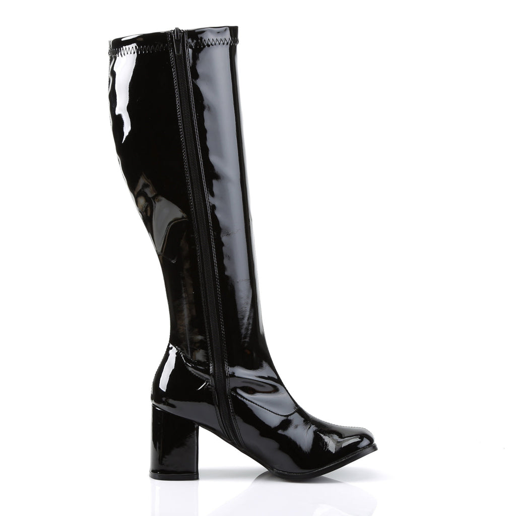 Funtasma Womens Boots GOGO-300WC Blk Str Pat