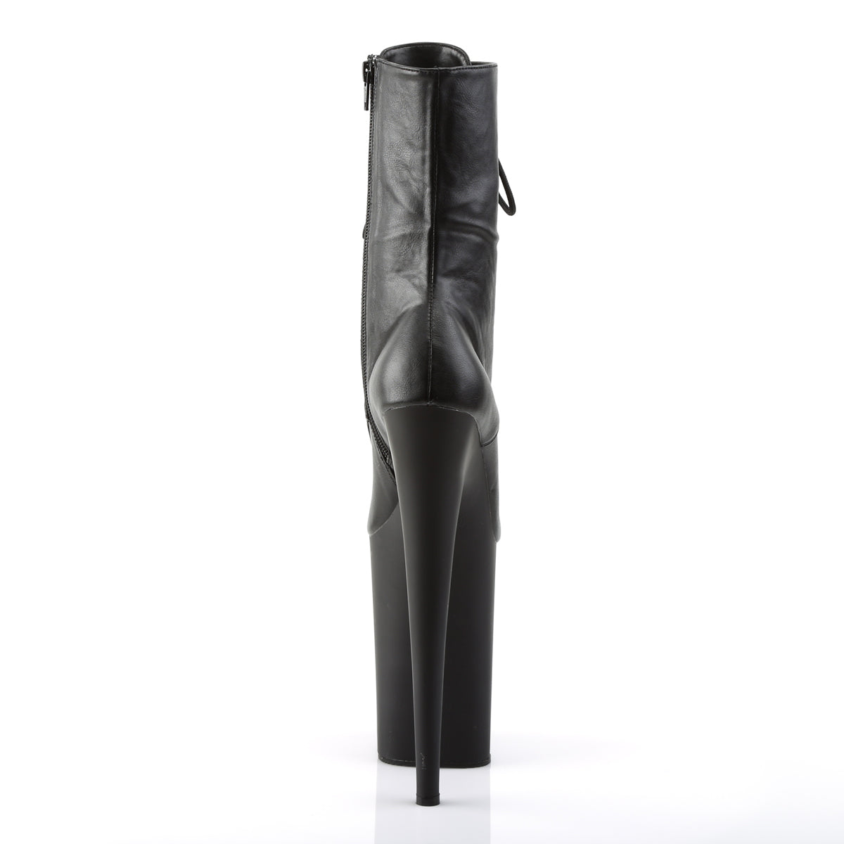 Pleaser Women's Platform Shoes INFINITY-1020 Blk Faux Leather/Blk Matte