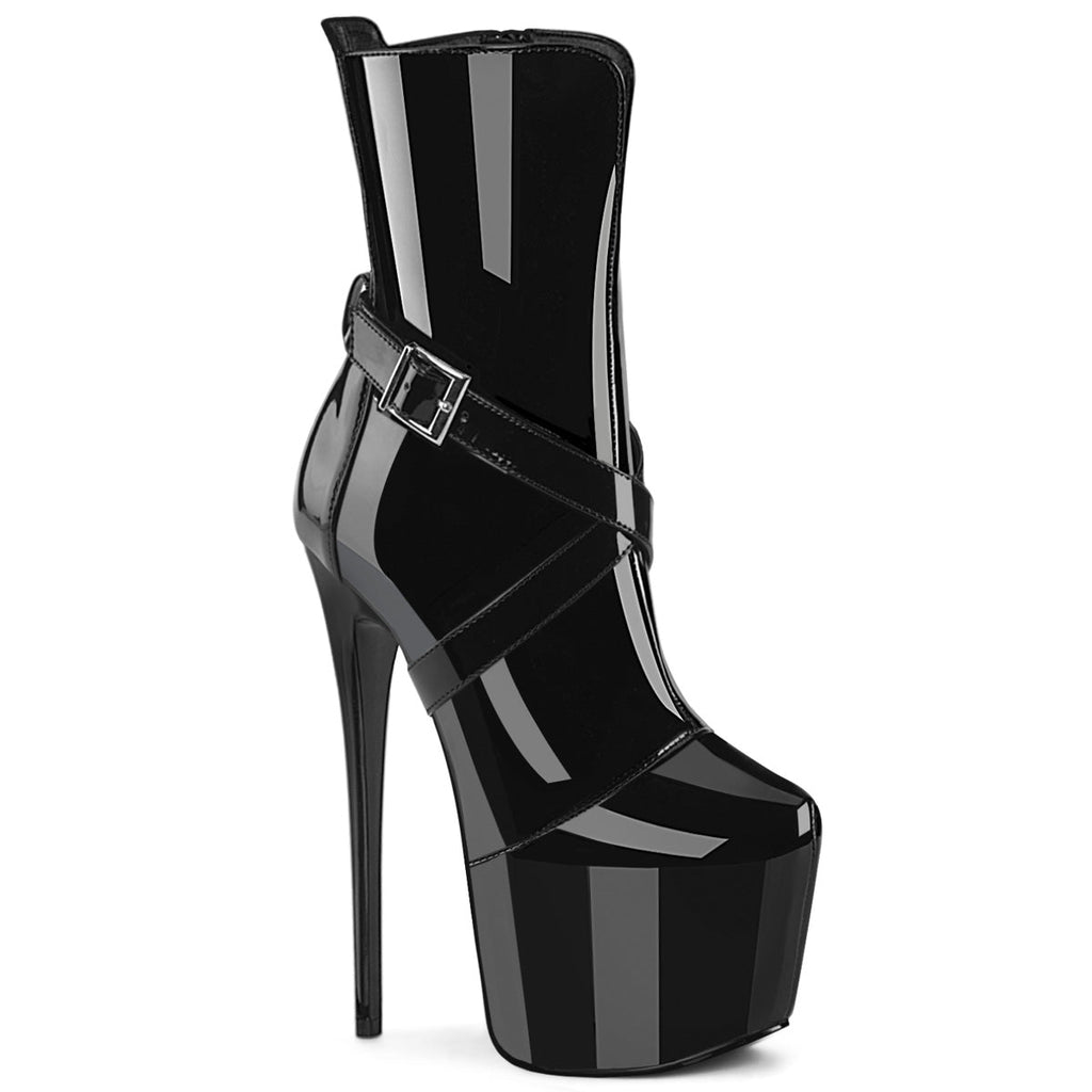 Pleaser Women's Platform Shoes JUBILANT-1011 Blk Pat