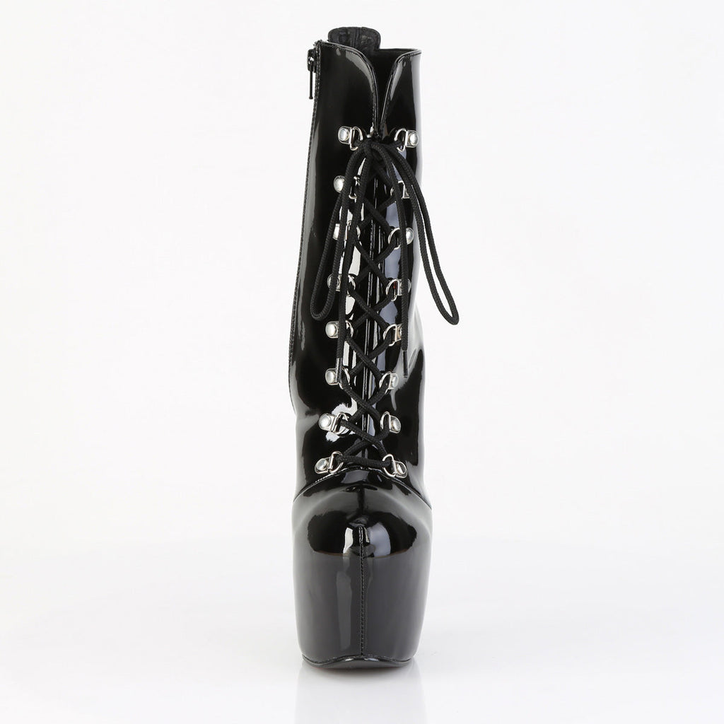 Pleaser Women's Platform Shoes JUBILANT-1014 Blk Pat