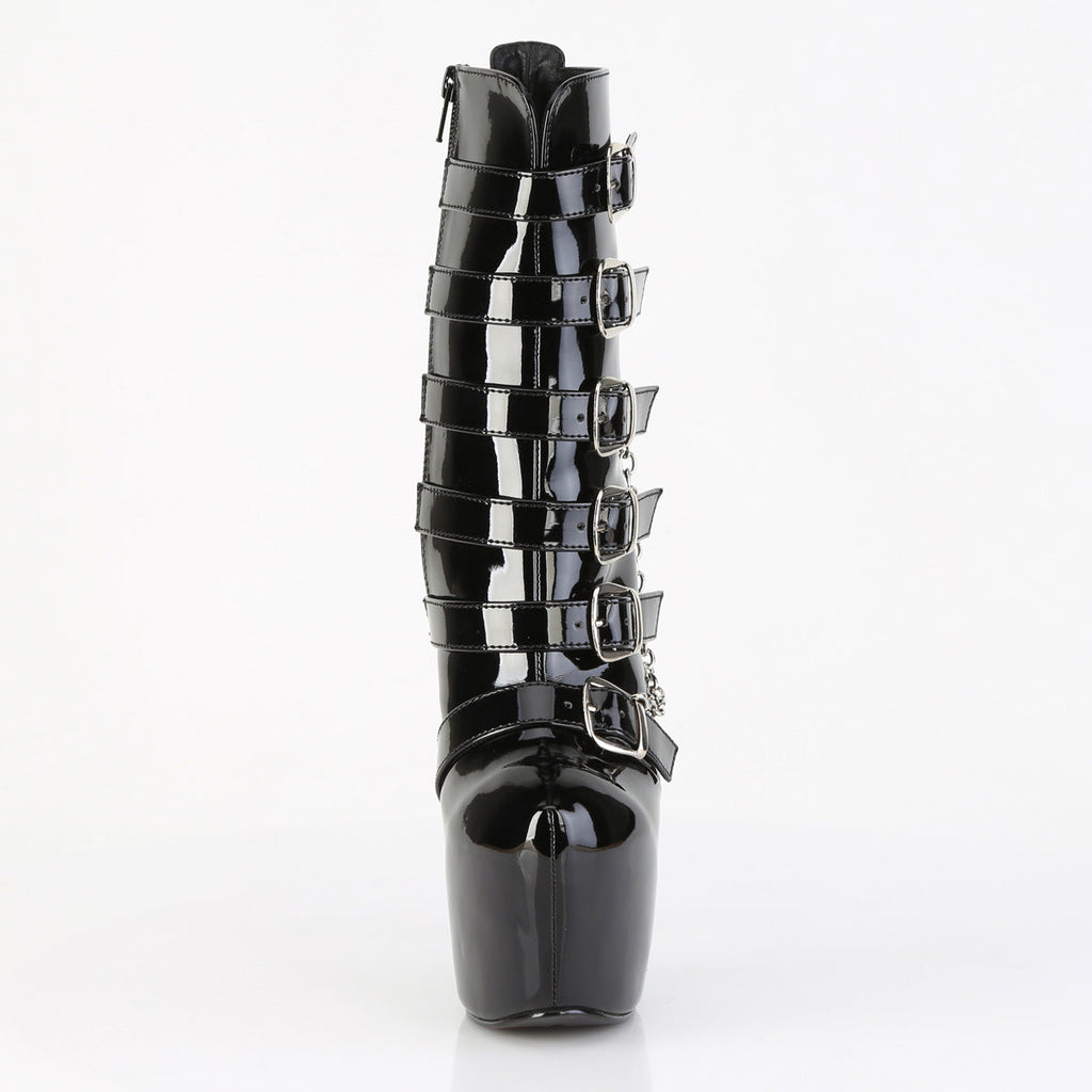Pleaser Women's Platform Shoes JUBILANT-1015 Blk Pat
