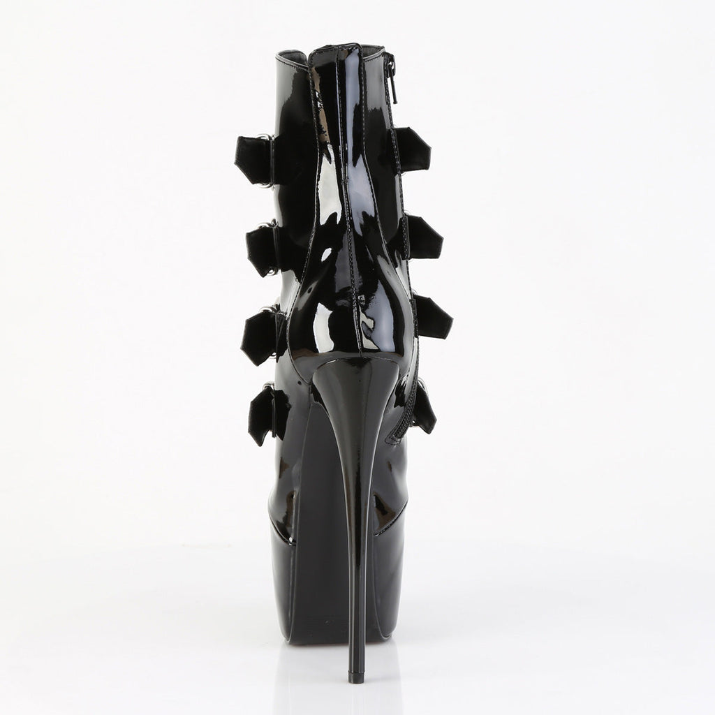 Pleaser Women's Platform Shoes JUBILANT-1023 Blk Pat