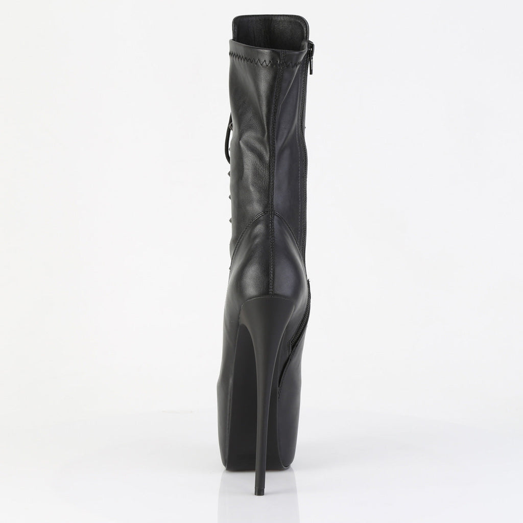 Pleaser Women's Platform Shoes JUBILANT-1048 Blk Str. Faux Leather