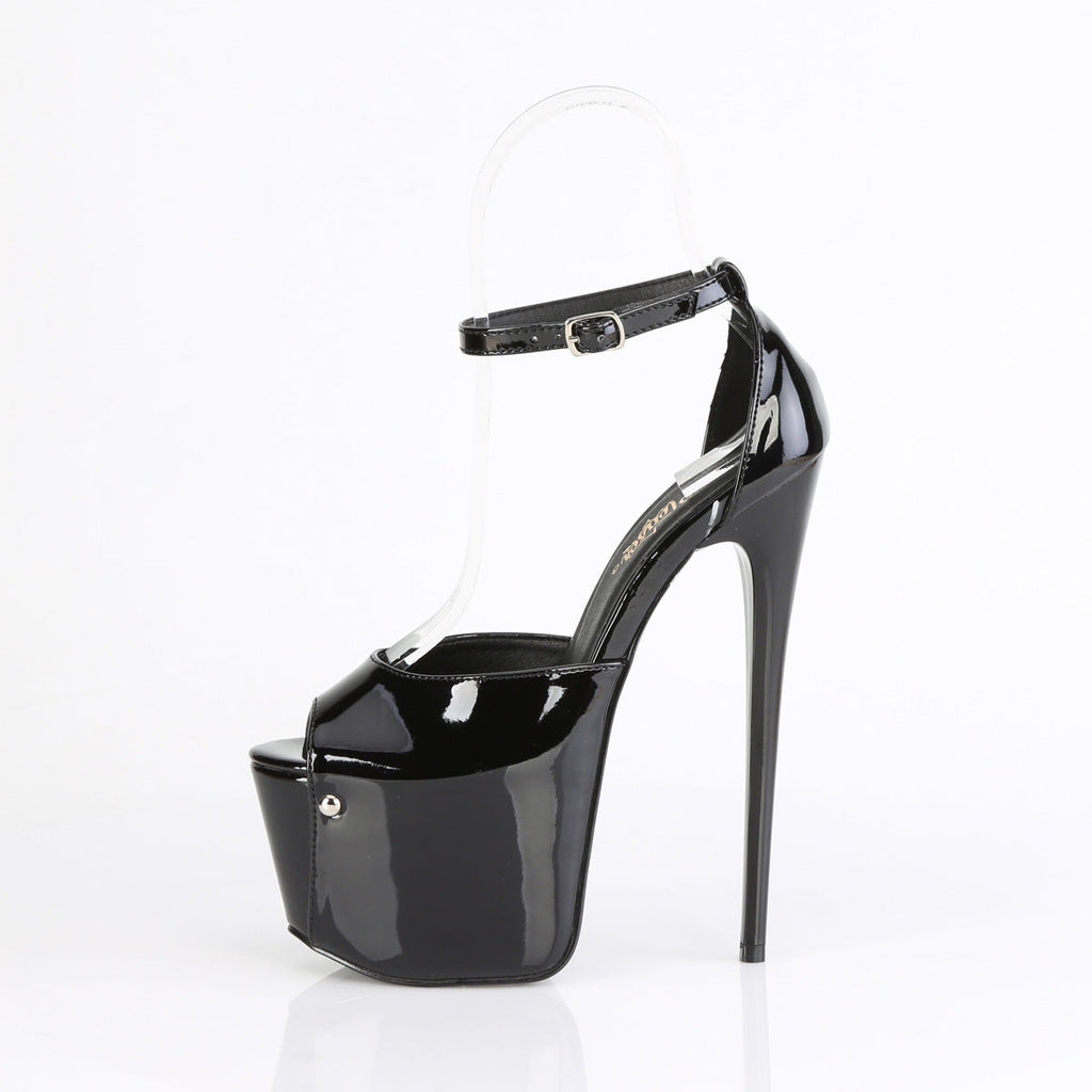 Pleaser Women's Platform Shoes JUBILANT-15 Blk Pat