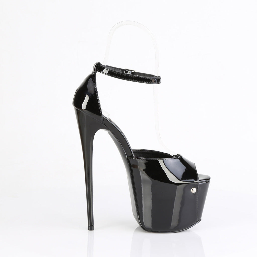 Pleaser Women's Platform Shoes JUBILANT-15 Blk Pat
