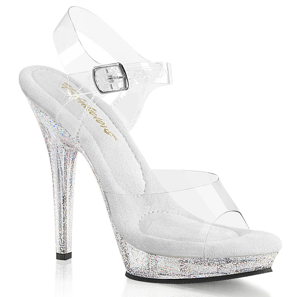 Fabulicious Womens Sandals LIP-108MG Clr/Clr