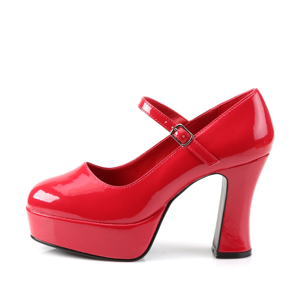 Funtasma Womens Pumps MARYJANE-50 Red Pat