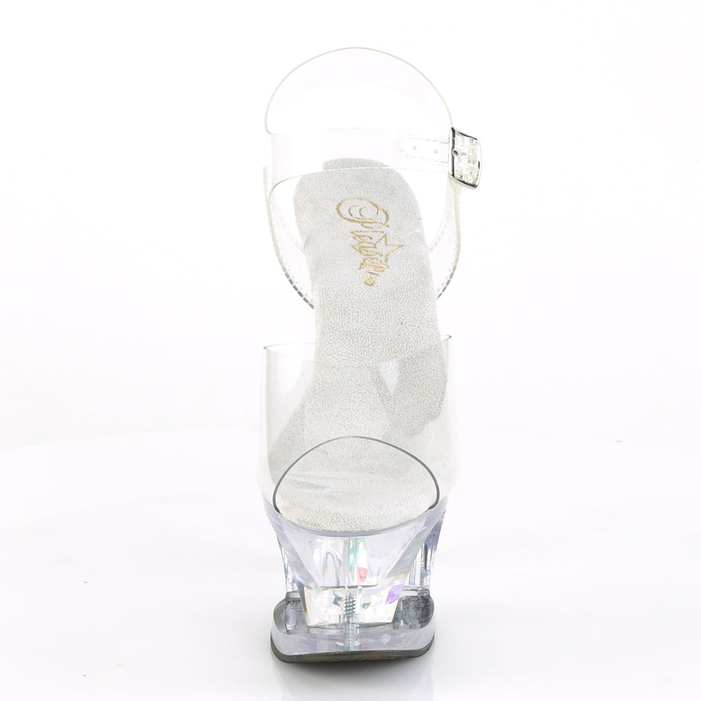 Pleaser Womens Sandals MOON-708DIA Clr/Clr