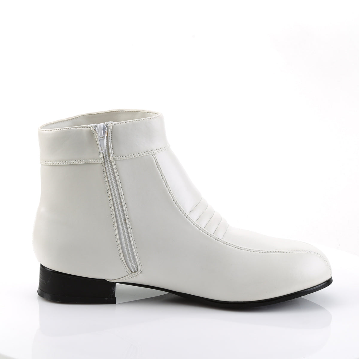 Funtasma Mens Low Shoe PIMP-50 Wht Pu