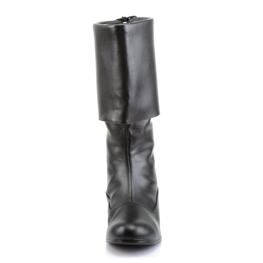 Funtasma Mens Boots PIRATE-100 Black Pu