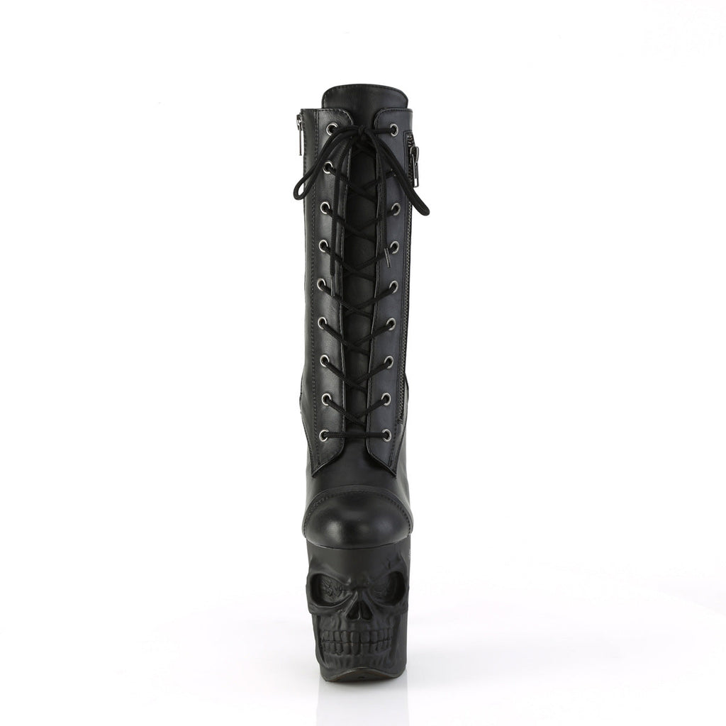 Pleaser  Ankle Boots RAPTURE-1047 Blk Faux Leather/Blk Matte
