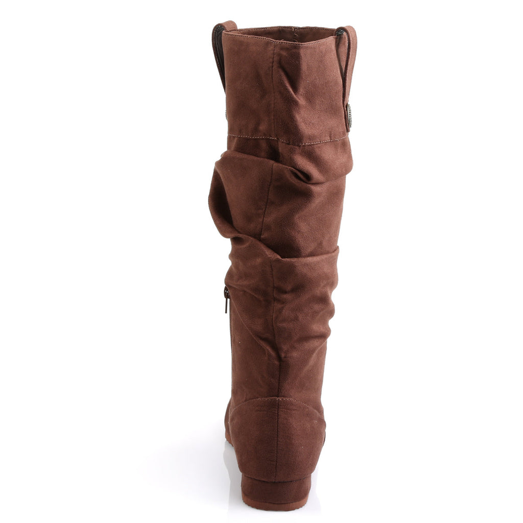 Funtasma Mens Boots RENAISSANCE-104 Brown Microfiber