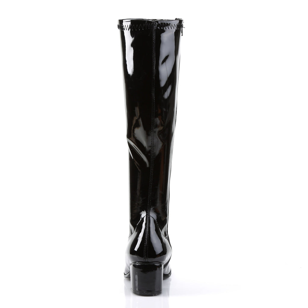 Funtasma Womens Boots RETRO-300 Blk Str Pat