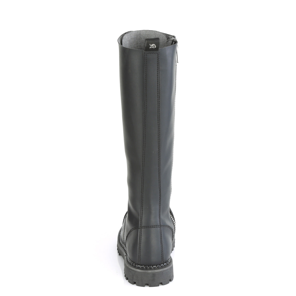 DemoniaCult Mens Boots RIOT-20 Blk Vegan Leather