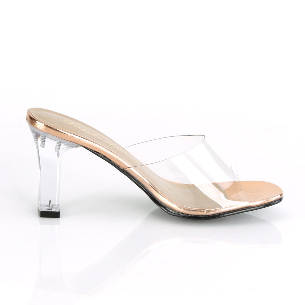 Fabulicious Womens Sandals ROMANCE-301 Clr-Rose Gold/Clr