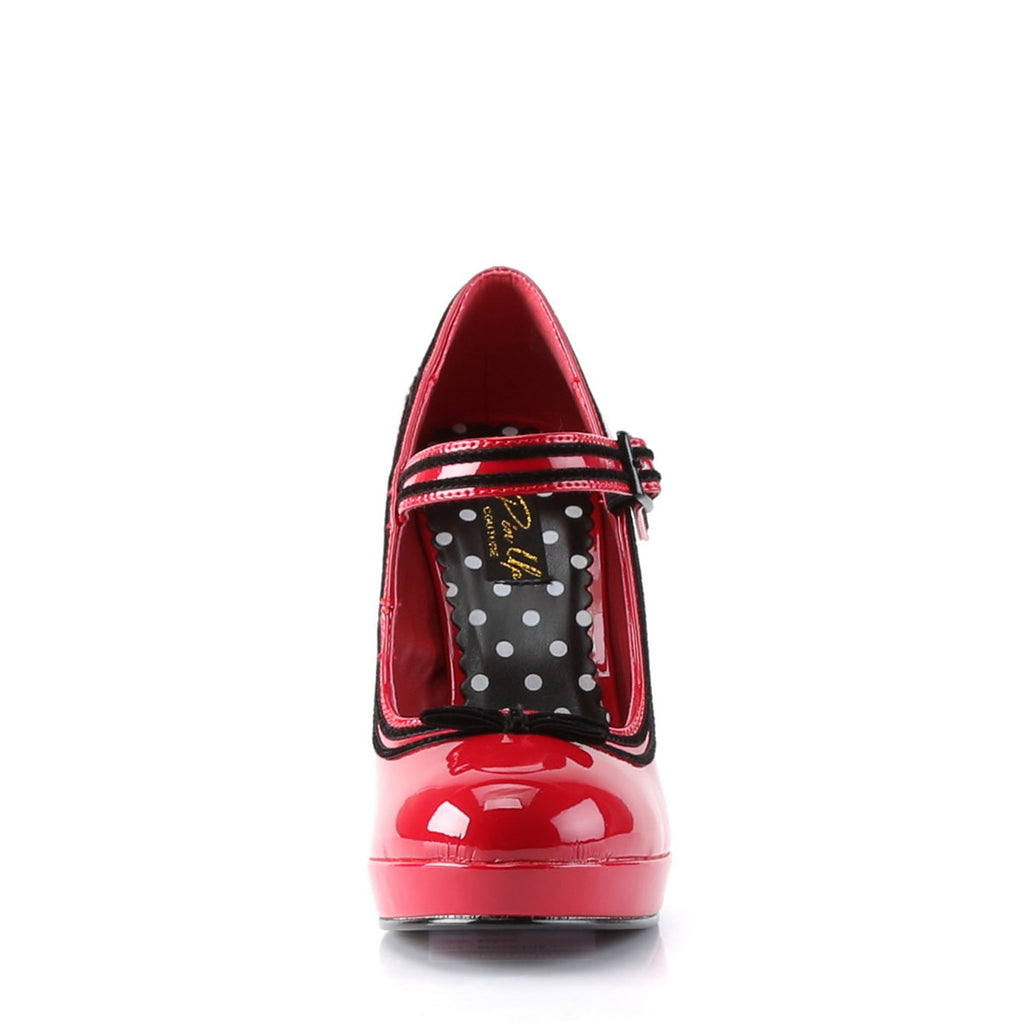 Pin Up Couture Womens Pumps SECRET-15 Red Pat