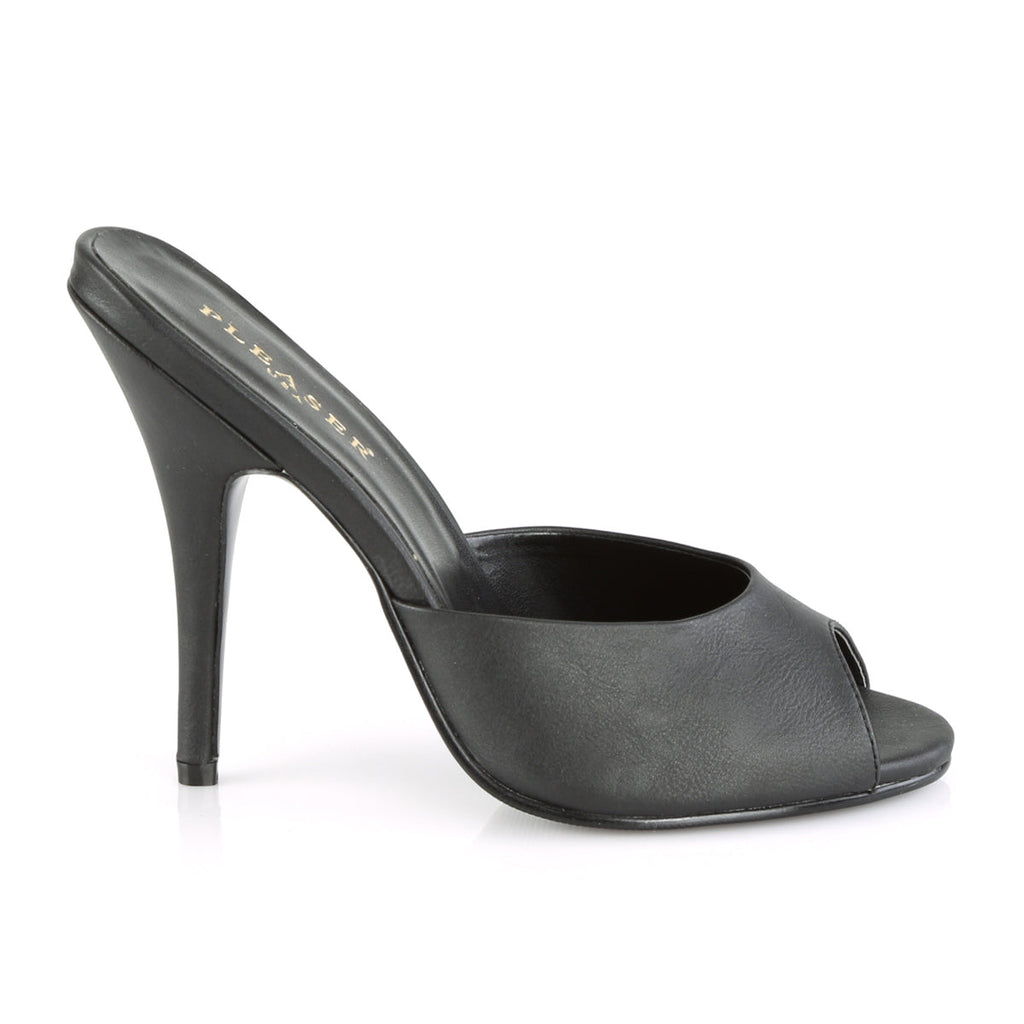 Pleaser Womens Pumps SEDUCE-101 Blk Faux Leather